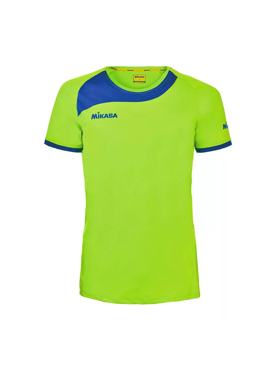 

Футболка мужская Mikasa MT288 зеленая M, Зеленый, MT288