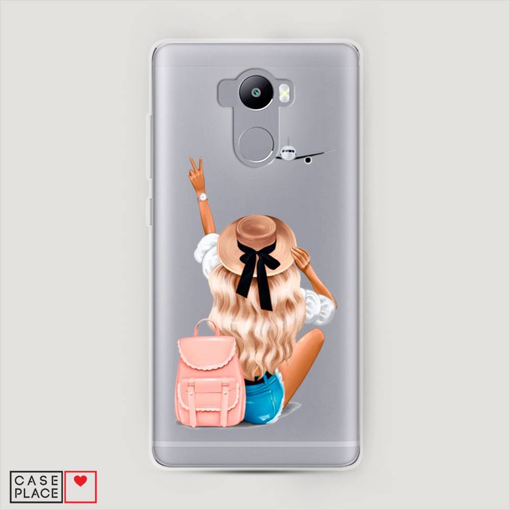 

Пластиковый чехол "Автостопом самолетом" на Xiaomi Redmi 4