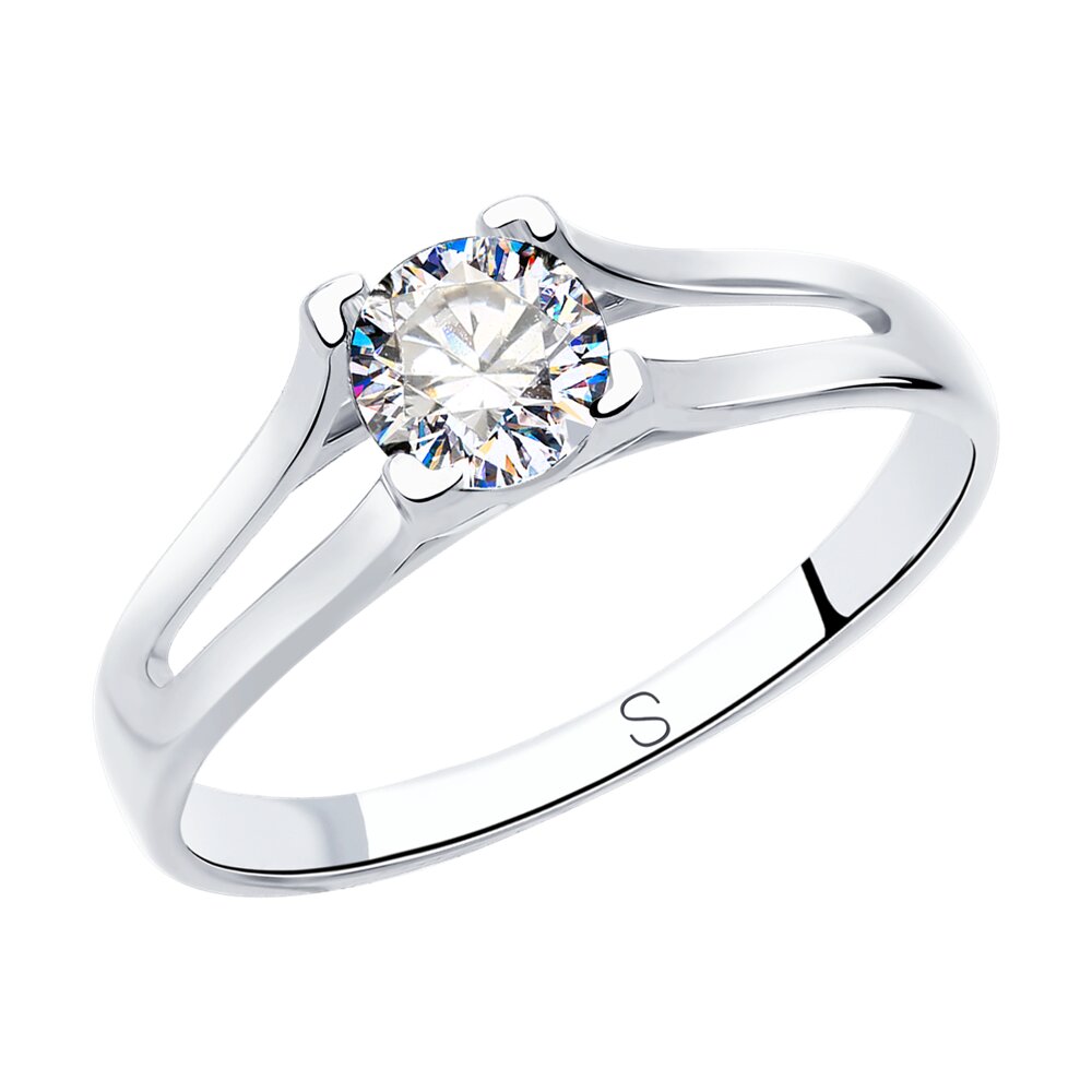 

Кольцо из серебра р. 17 SOKOLOV 94013669, фианит, 94013669