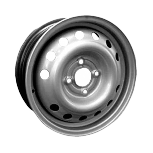 

Диск штампованный R14 5.5J 4x100/60.1 ET43 Евродиск 53A43C ED Black 9304639