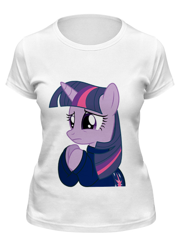 

Футболка женская Printio Pony белая 2XL, Белый, Pony