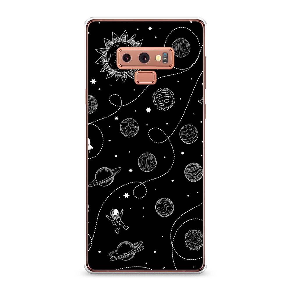 

Чехол Awog на Samsung Galaxy Note 9 "В невесомости", Бежевый, 26350-4