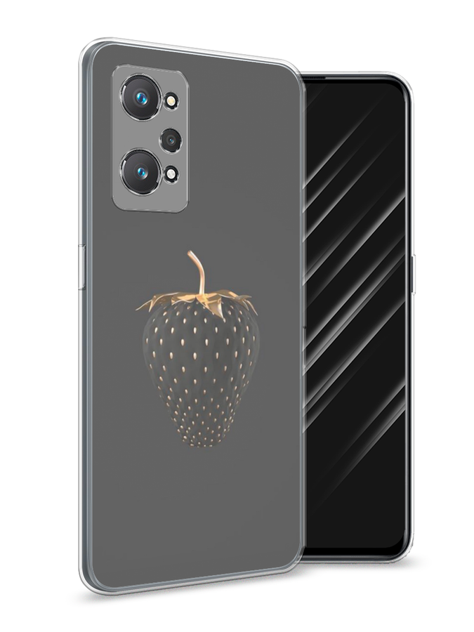 

Чехол Awog на Realme GT Neo 2 "Черно-золотая клубника", Разноцветный, 257750-10