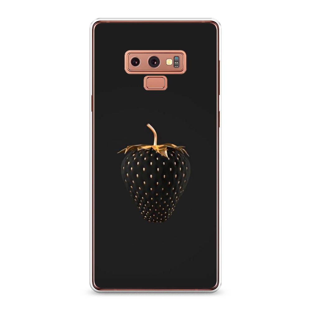 

Чехол Awog на Samsung Galaxy Note 9 "Черно-золотая клубника", Черный;золотистый, 26350-10