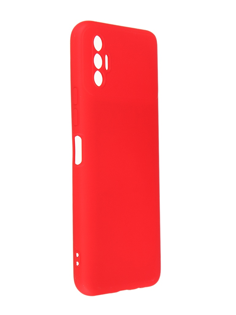 фото Чехол neypo для tecno spark 8p silicone 2.0mm red nsc53027