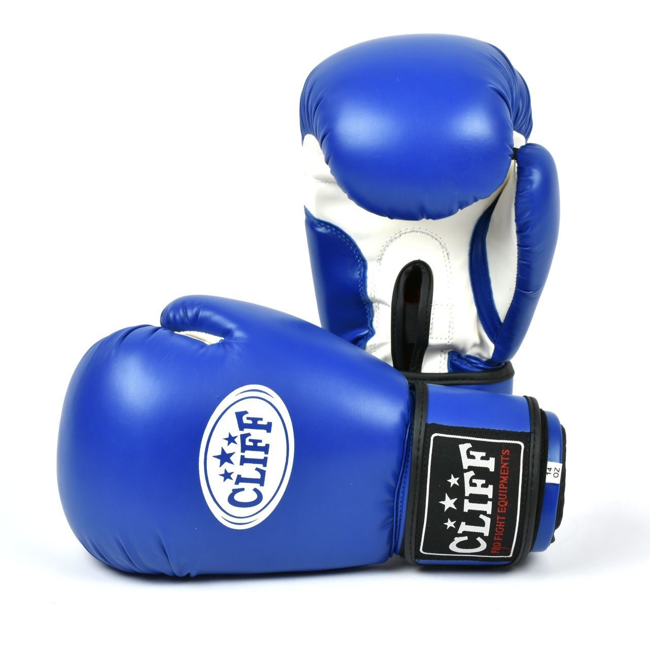 Перчатки боксёрские CLIFF DRAGON классика, FLEX, 6 унций, сине-белые