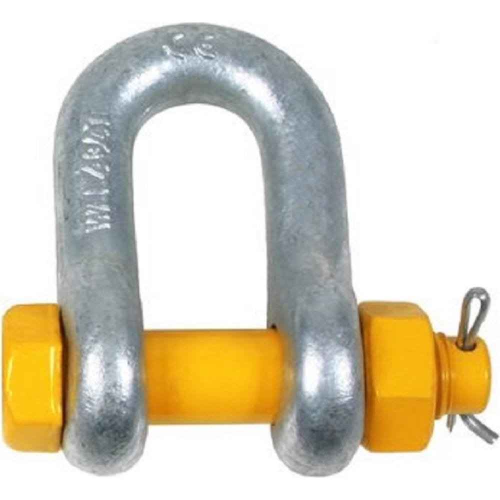 

Прямая такелажная скоба HAKLIFT SAK15SLBP, Серебристый