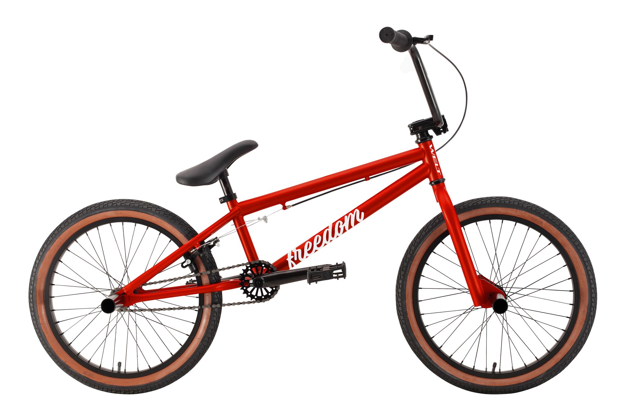 фото Велосипед welt bmx freedom 1.0 2022 one size matt dark red