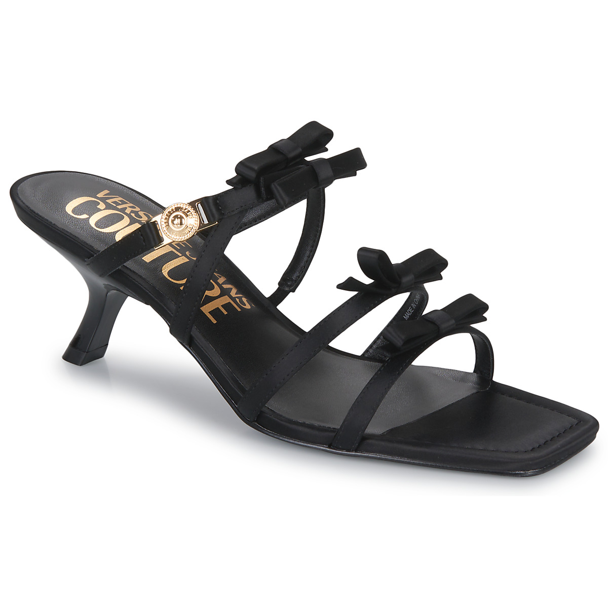 

Босоножки женские Versace Jeans Couture 24844660 черные 37 EU, Черный, 24844660