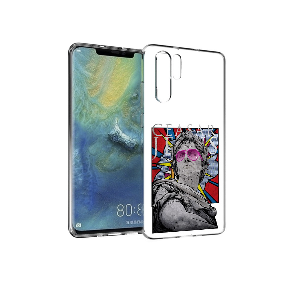 

Чехол MyPads Tocco для Huawei P30 Pro крутая статуя свободы, Прозрачный, Tocco