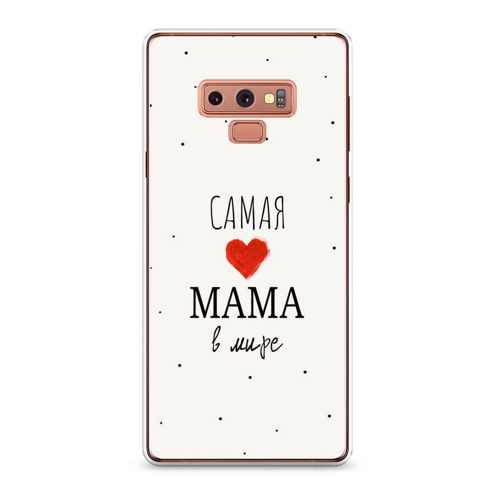 фото Чехол awog "самая любимая мама" для samsung galaxy note 9