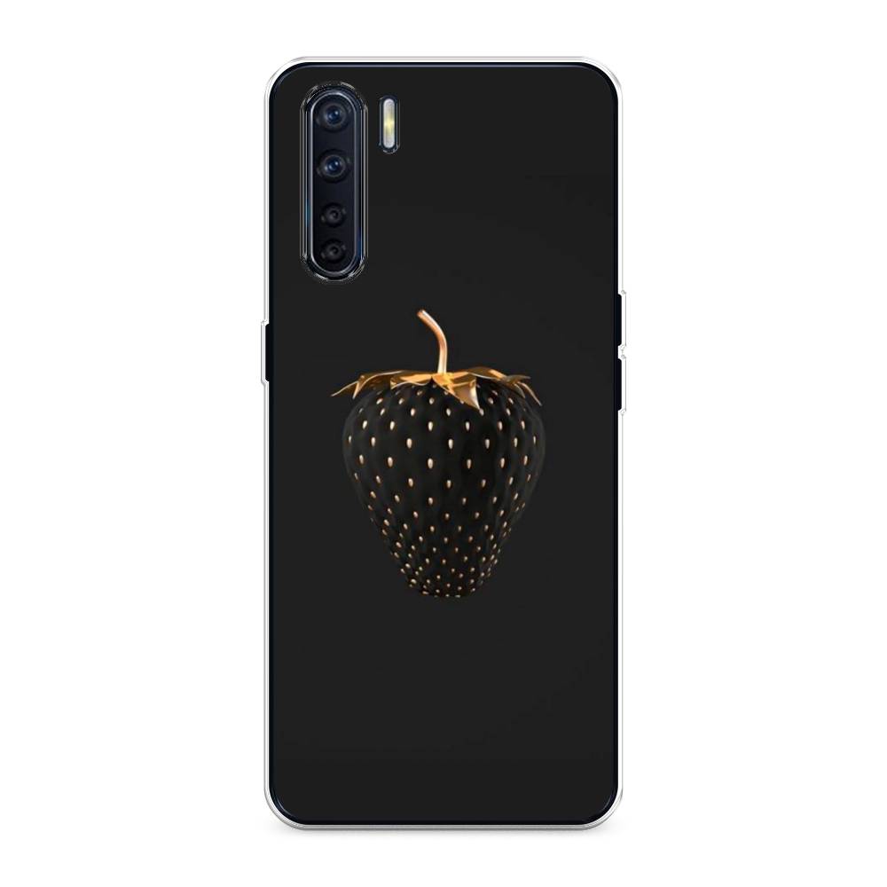 

Чехол Awog на Oppo A91 "Черно-золотая клубника", Разноцветный, 254250-10