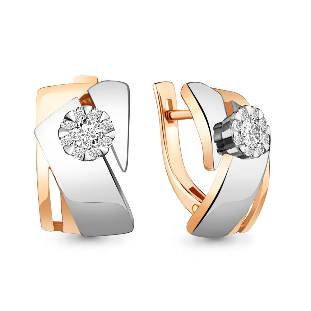 

Серьги из красного золота с бриллиантом Aquamarine Aquamarine 941892к_585_кз, 941892к_585_кз