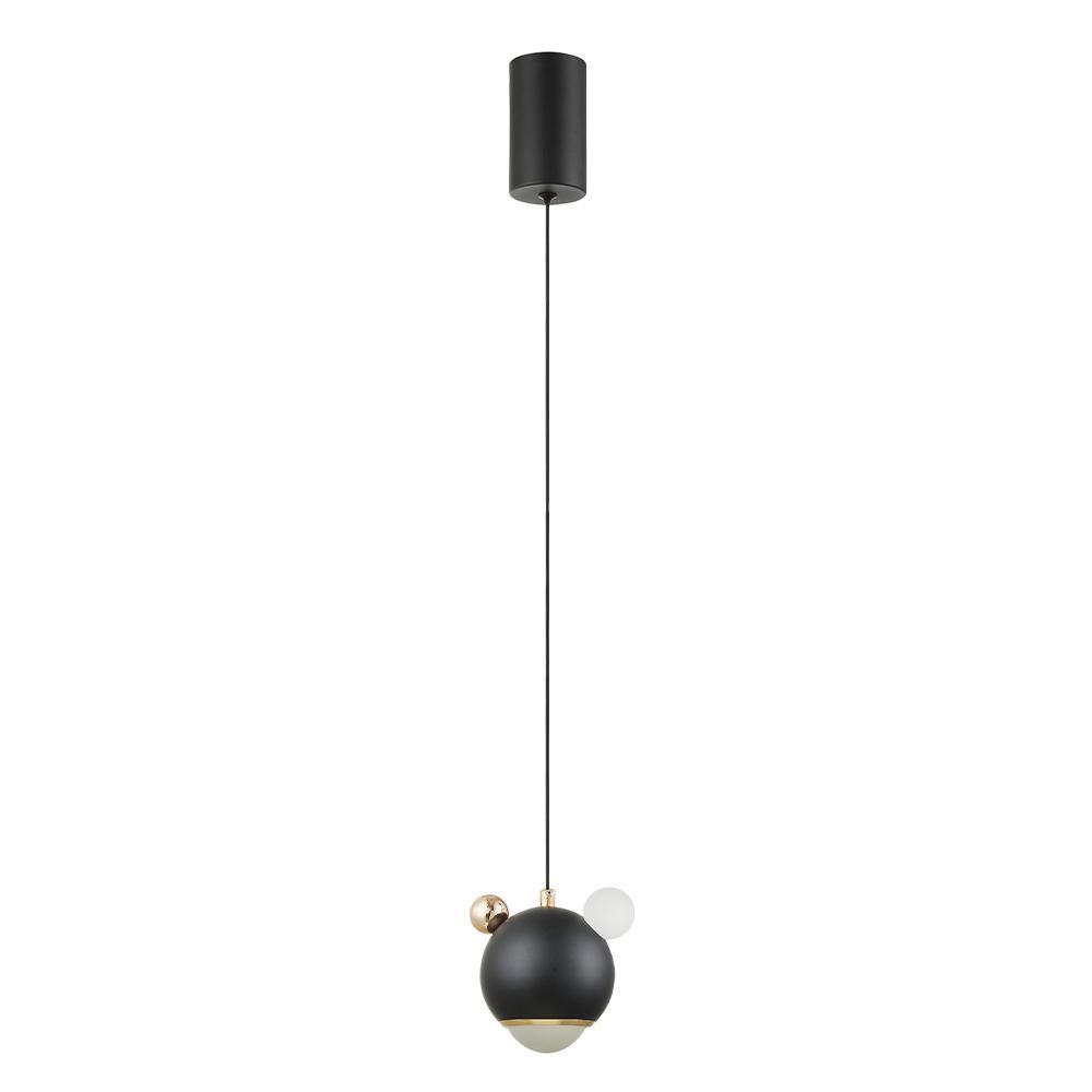 

Подвесной светодиодный светильник Crystal Lux Amigo SP Led Black, Amigo SP Led Black