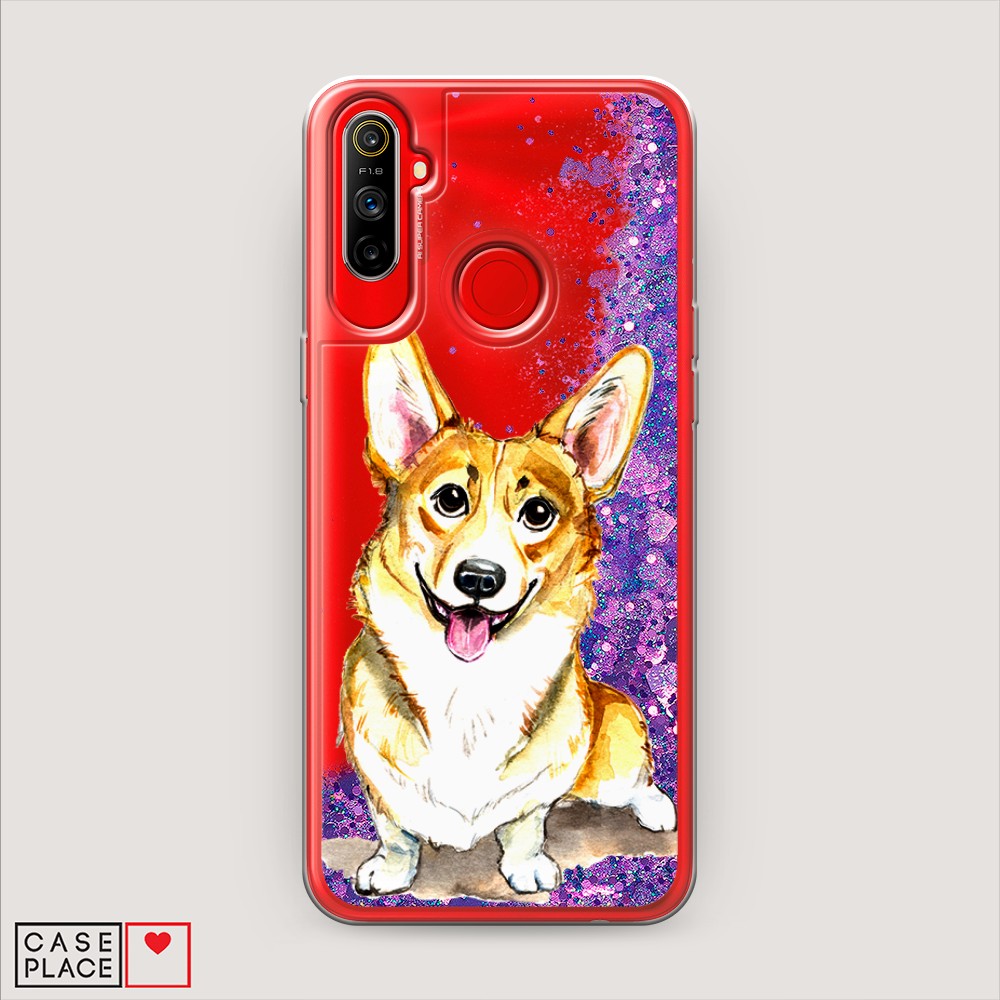 

Чехол Awog на Realme C3 "Малыш корги", Разноцветный, 253092-1