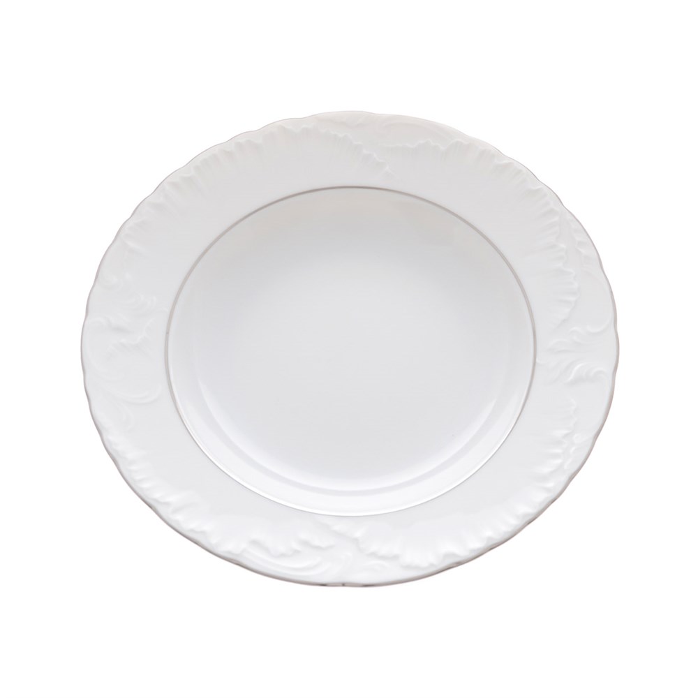

Набор глубоких тарелок 22,5 см Repast Rococo с платин.полос.( 6 шт), 598700002