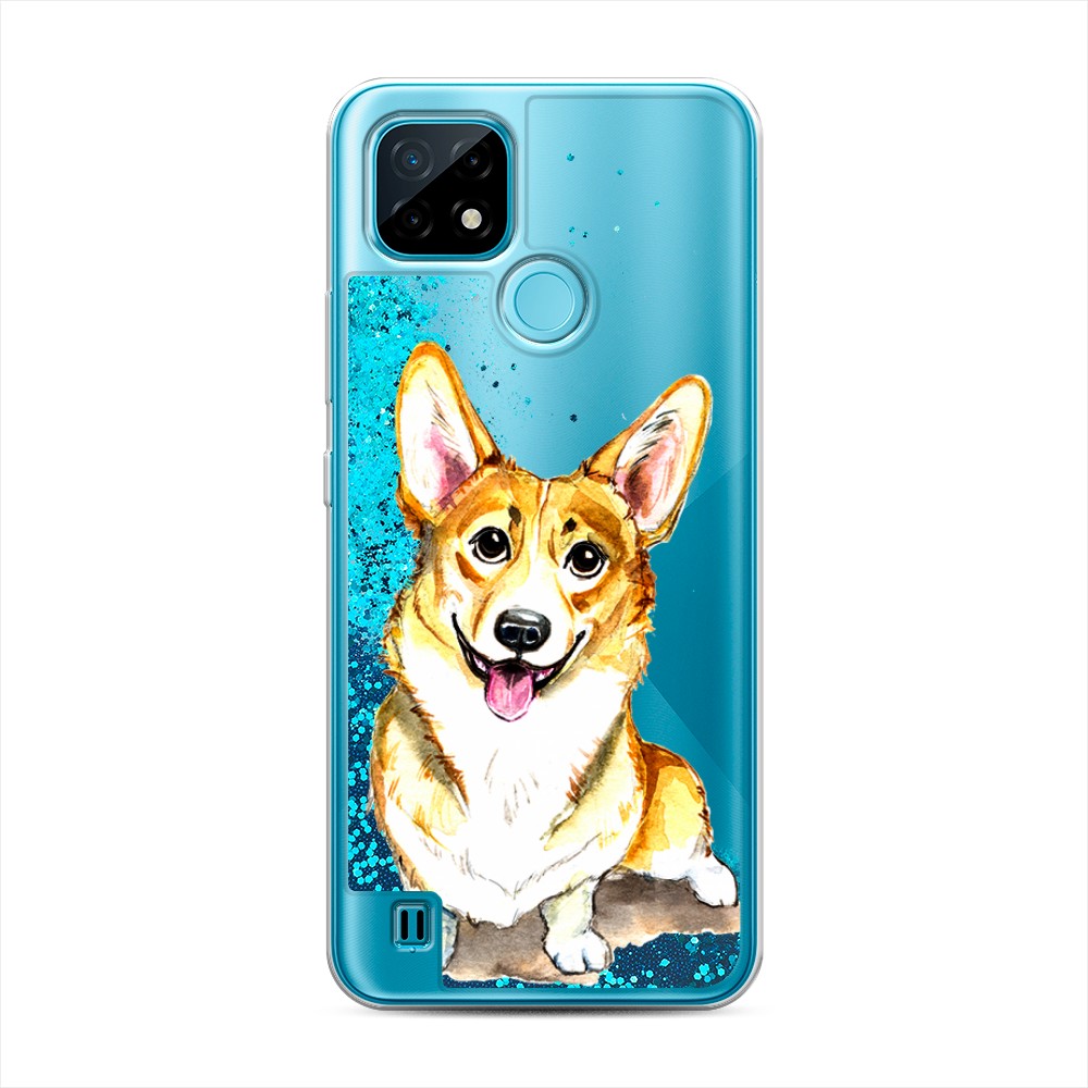

Чехол Awog на Realme C21 "Малыш корги", Разноцветный, 254993-1
