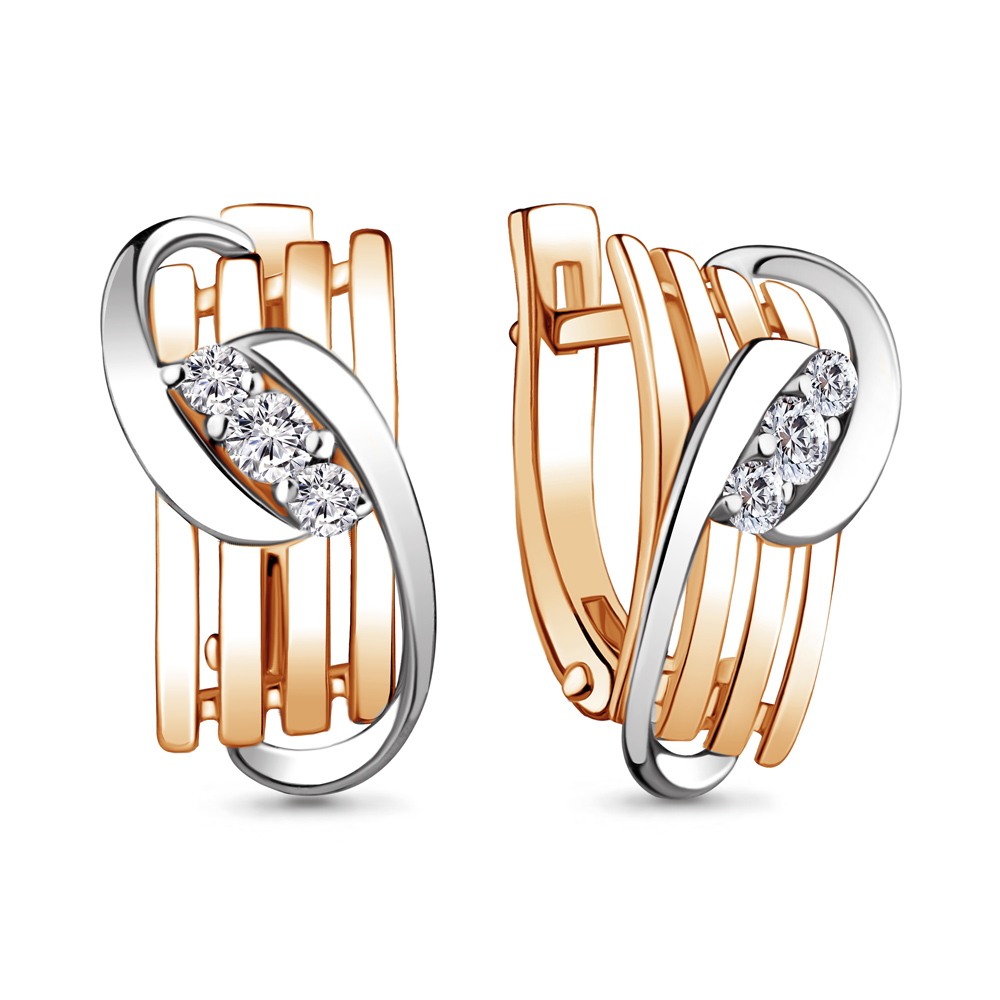 

Серьги из красного золота с бриллиантом Aquamarine Aquamarine 941891к_585_кз, 941891к_585_кз