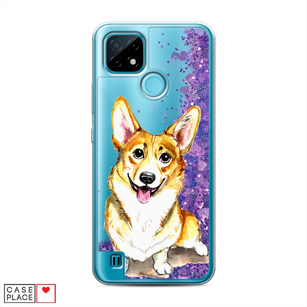 

Чехол Awog на Realme C21 "Малыш корги", Разноцветный, 254992-1