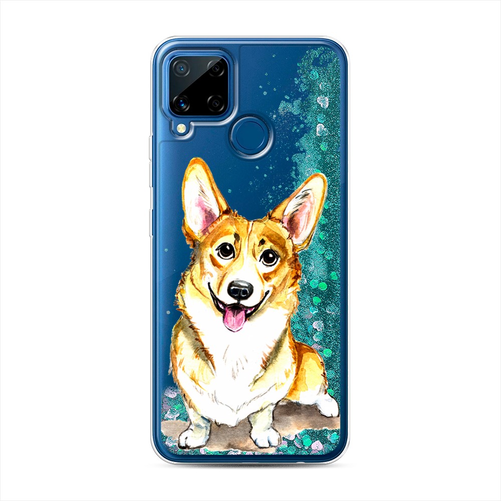 

Чехол Awog на Realme C15 "Малыш корги", 255095-1