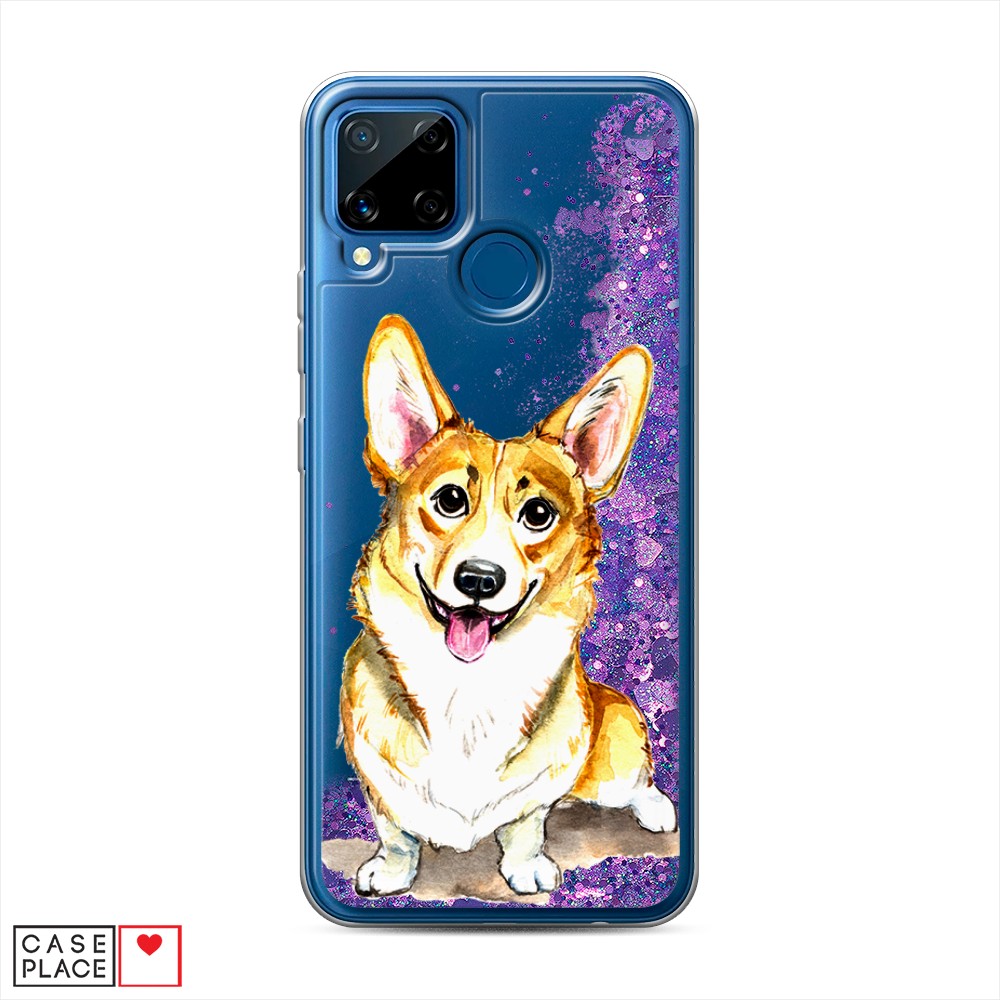 

Чехол Awog на Realme C15 "Малыш корги", Разноцветный, 255092-1