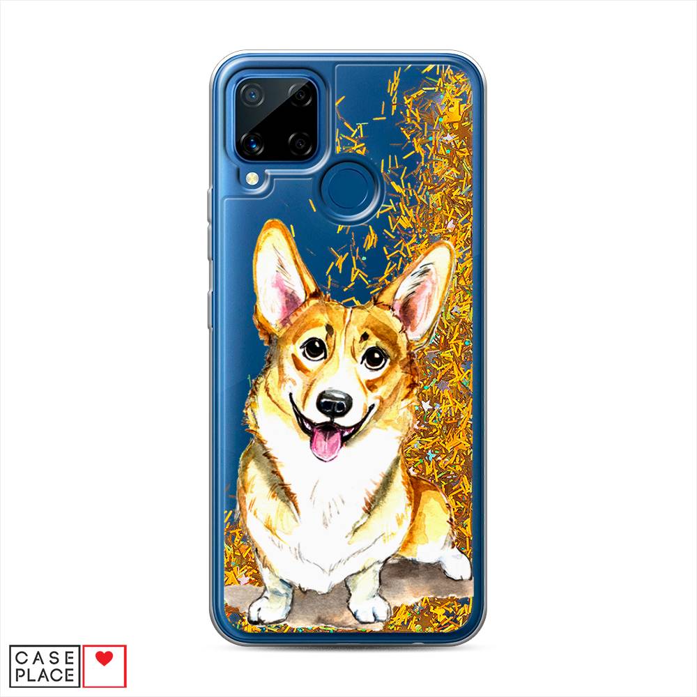 

Чехол Awog на Realme C15 "Малыш корги", Разноцветный, 255090-1