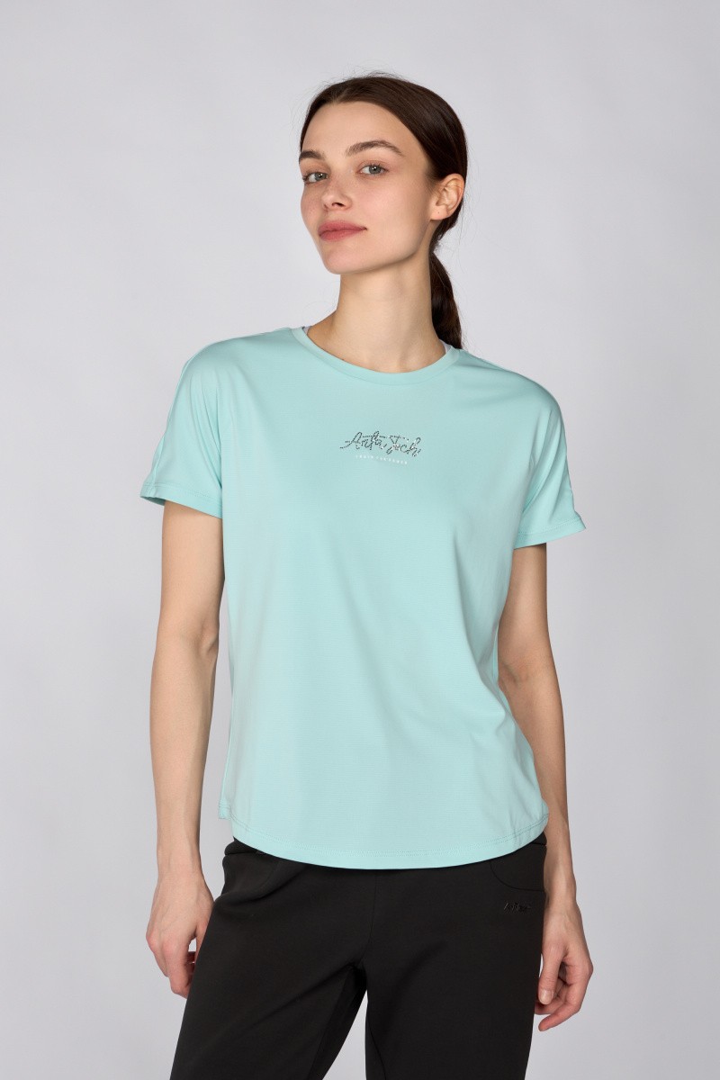 

Футболка женская Anta 862417105 синяя XS, Синий, 862417105