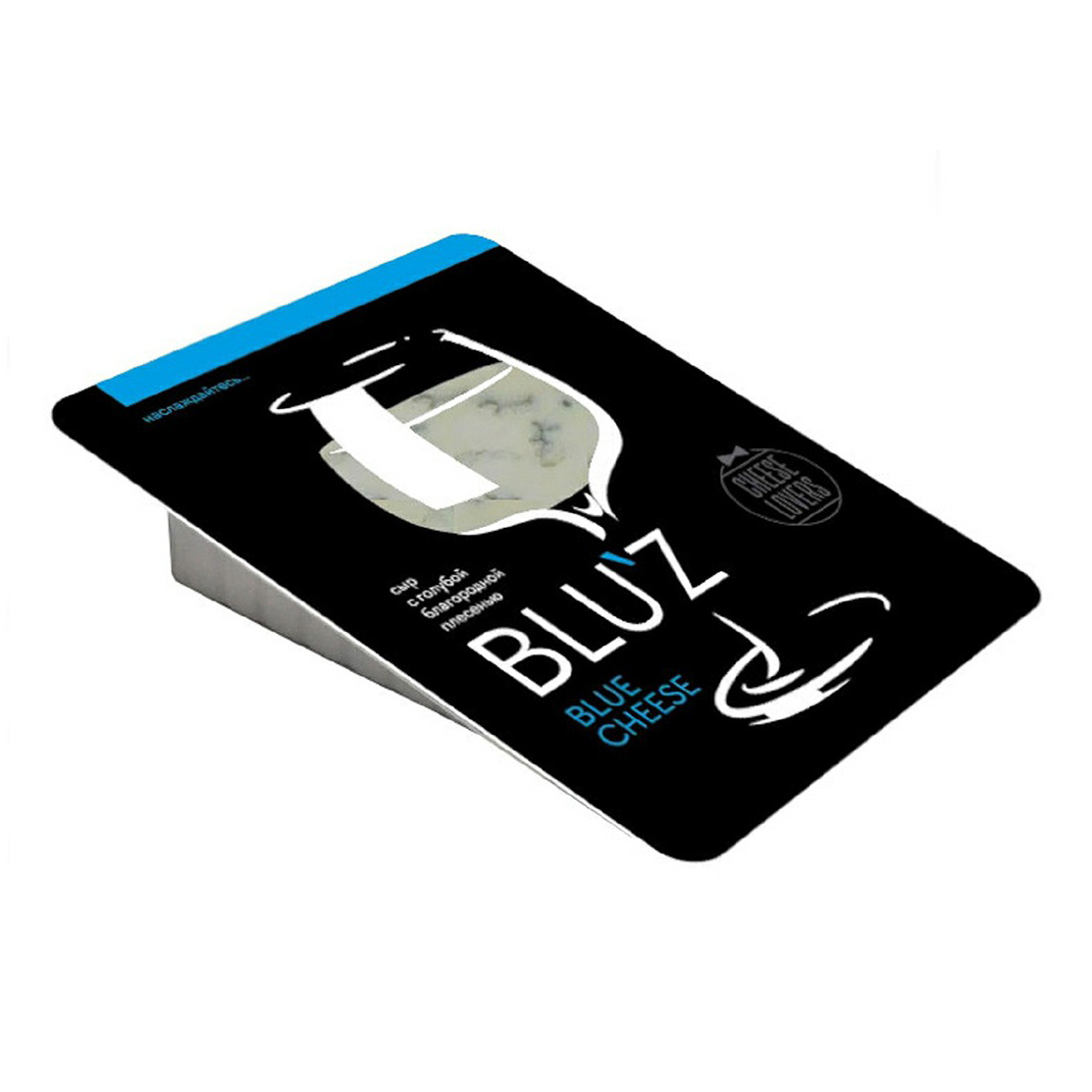 

Сыр мягкий Бобровский Bluz с голубой плесенью 50% 100 г