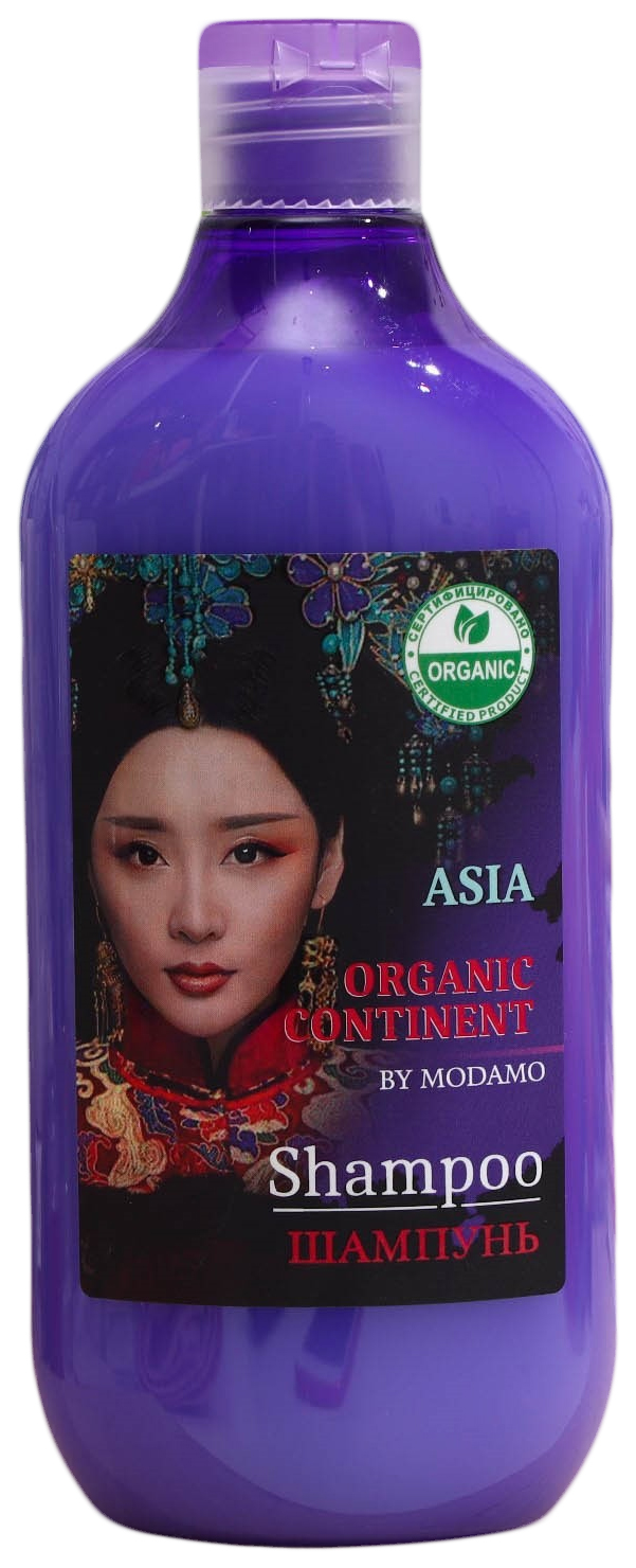 фото Шампунь д/волос органический "asia" organic continent by modamo continent 500мл