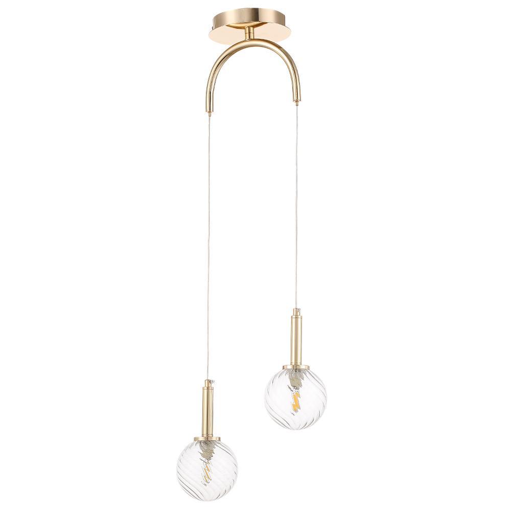 

Подвесной светильник Crystal Lux Luxury SP2 Gold, Luxury SP2 Gold