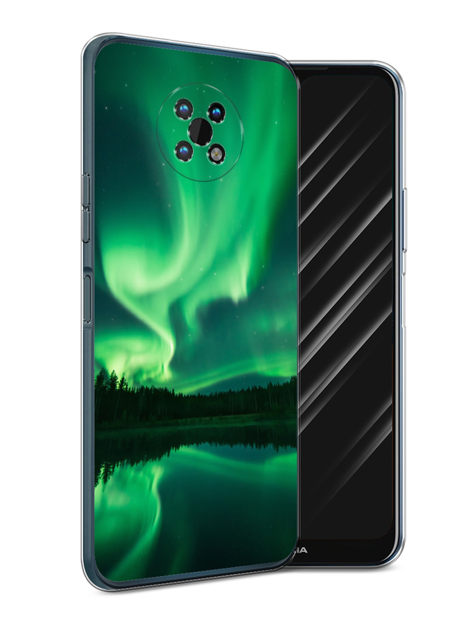 

Чехол Awog на Nokia G50 / Нокиа G50 "Ночные пейзажи 7", Зеленый;черный, 124950-4