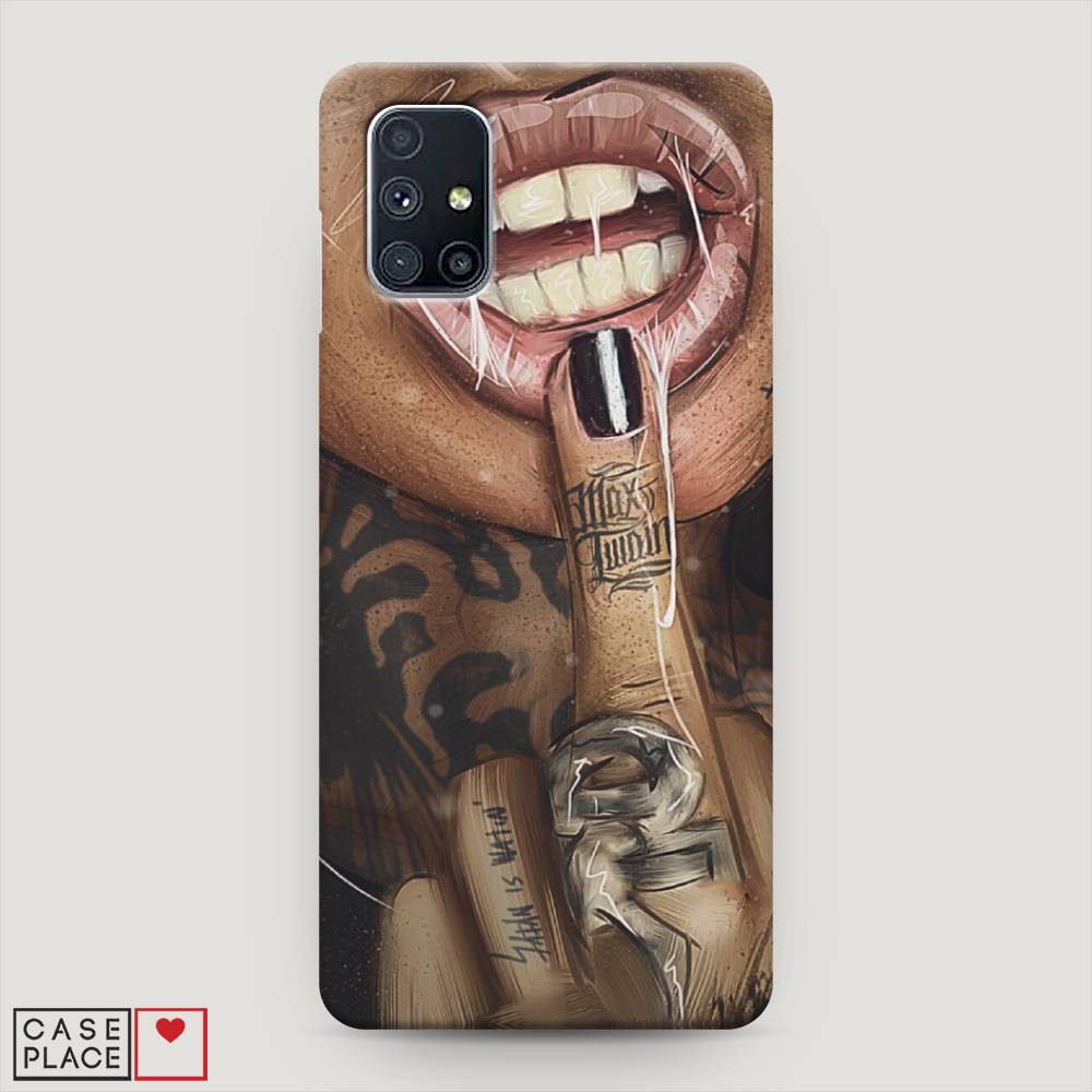

Пластиковый чехол "Девушка с татуировками" на Samsung Galaxy M51, 2101520-7
