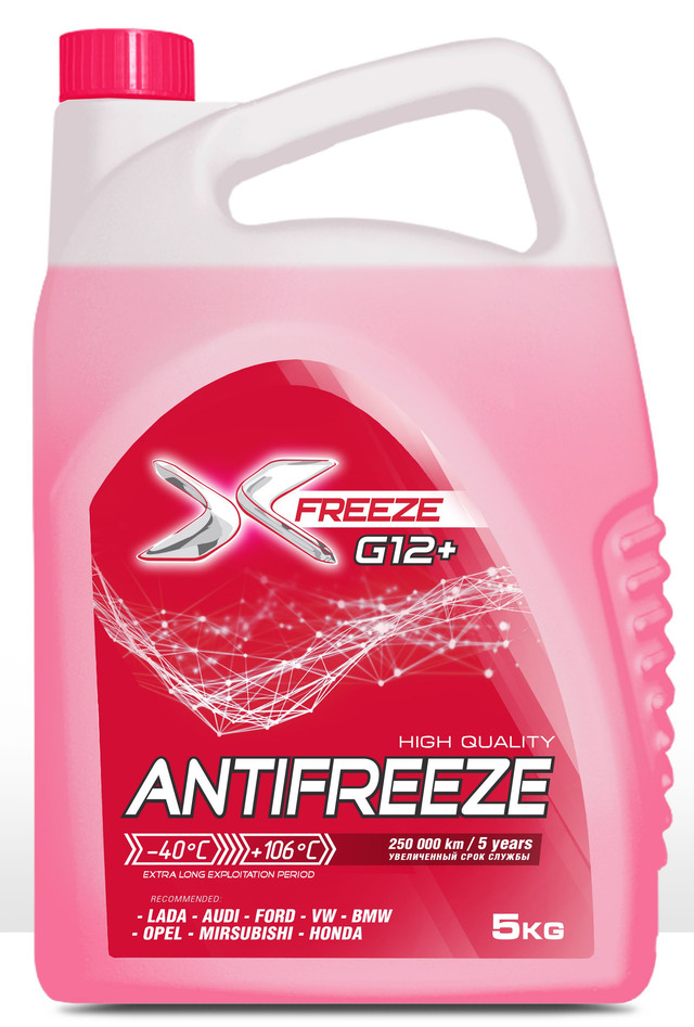 

Антифриз X-FREEZE 430140009 красный