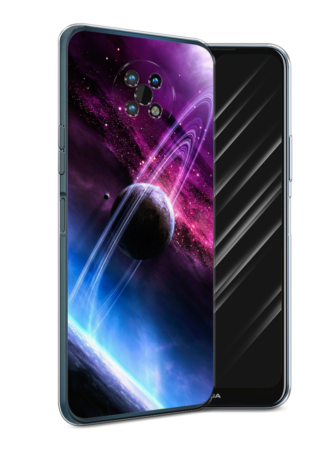 

Чехол Awog на Nokia G50 / Нокиа G50 "Космос 17", Черный;фиолетовый, 124950-4