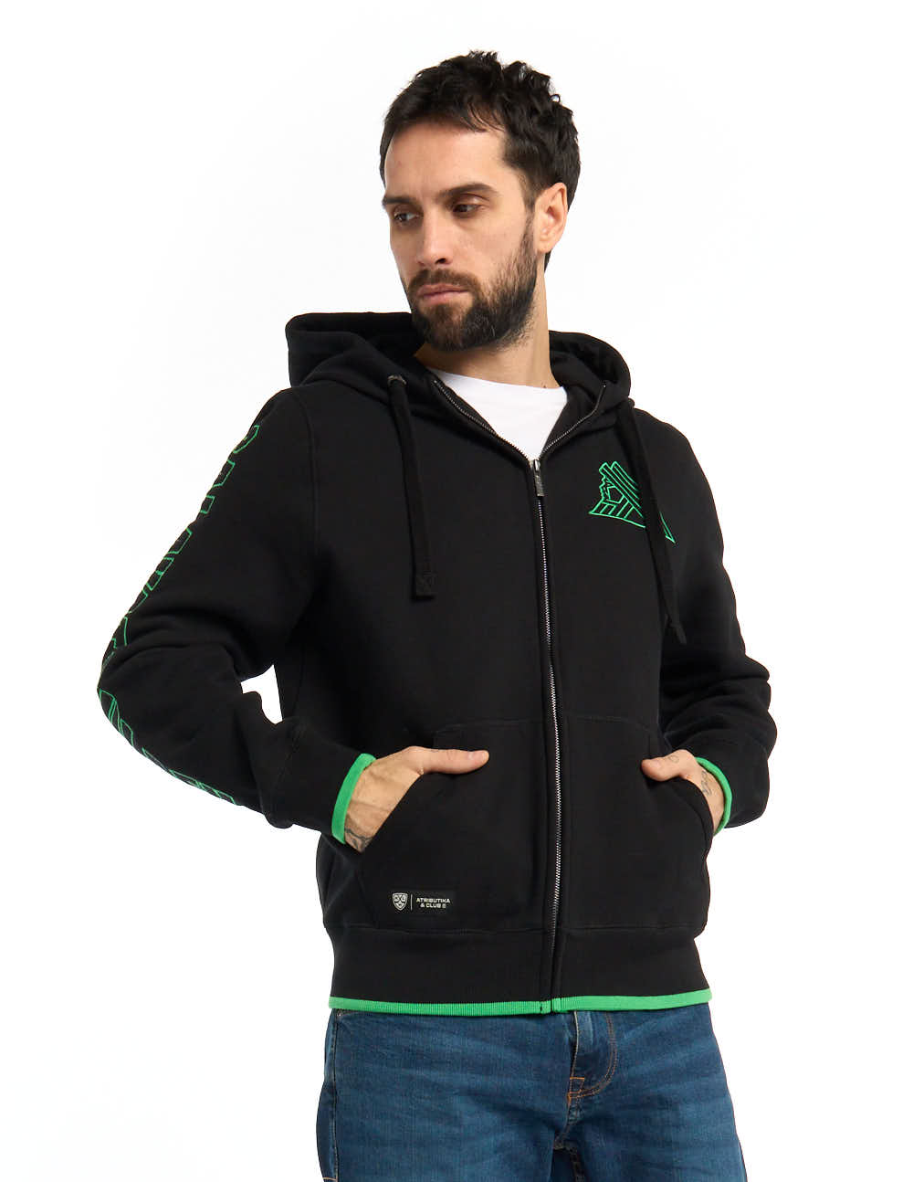 

Толстовка мужская Atributika&Club Салават Юлаев 740190 черная 2XL, Черный, Салават Юлаев 740190