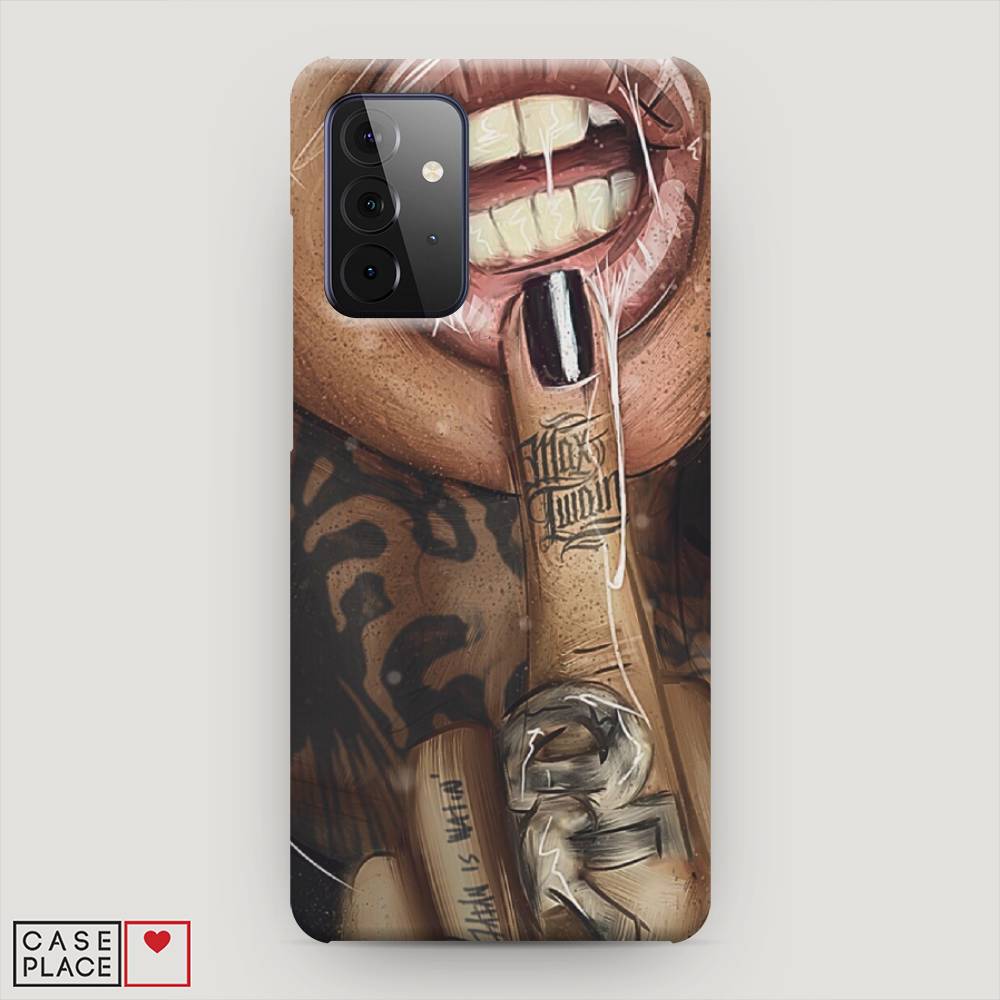 

Пластиковый чехол "Девушка с татуировками" на Samsung Galaxy A72, 2101920-7