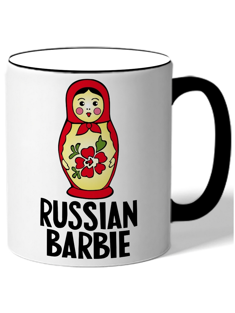 фото Кружка drabs мотрешка russian barbie