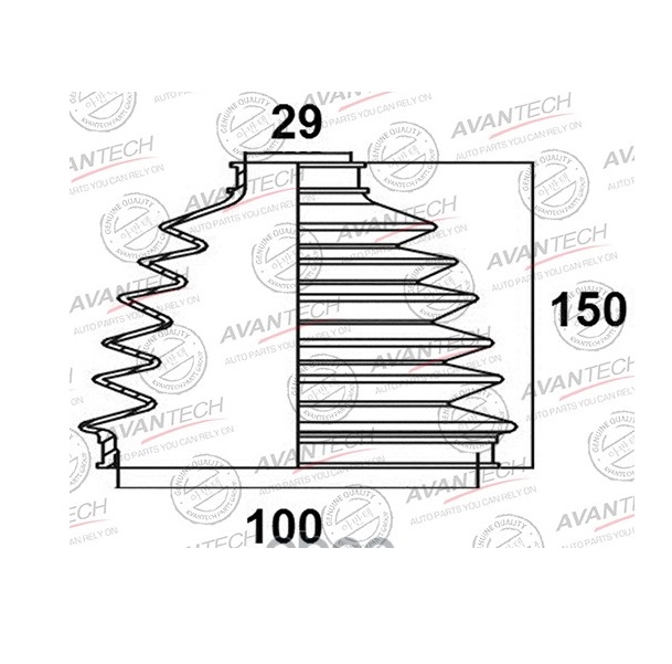 

Пыльники привода AVANTECH bd0120