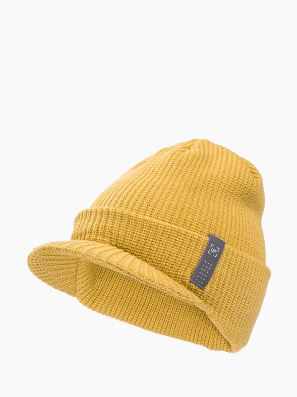 

Шапка бини унисекс URBANPEAK ShY222005 горчица р.56-58, ShY222005