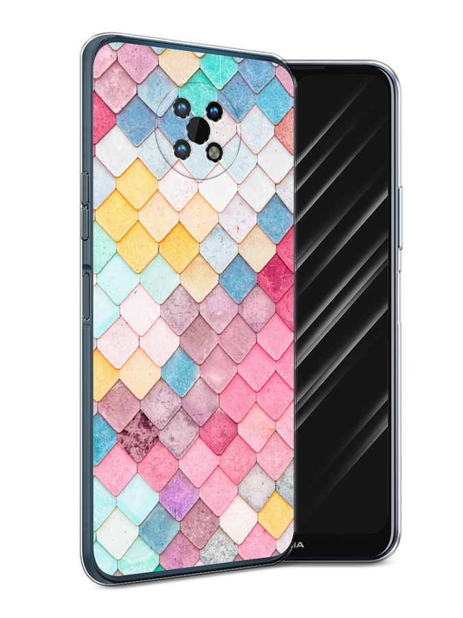 

Чехол Awog на Nokia G50 / Нокиа G50 "Нежные ромбики", Красный, 124950-4