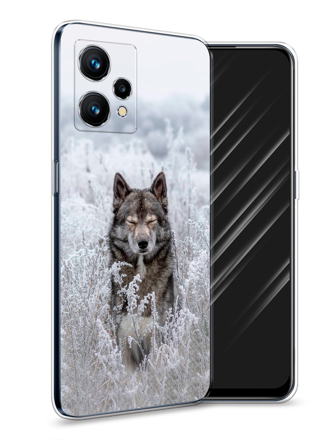 

Чехол Awog на Realme 9 "Волк в поле", Разноцветный, 257250-1