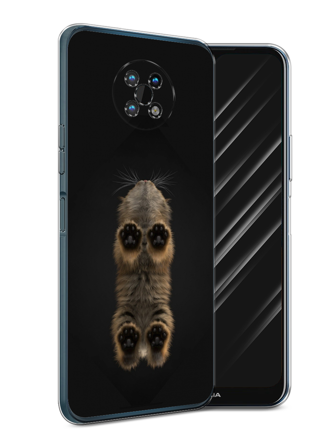 

Чехол Awog на Nokia G50 / Нокиа G50 "Кошачьи лапки", Черный, 124950-1