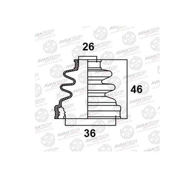 

Пыльники привода AVANTECH bd0105