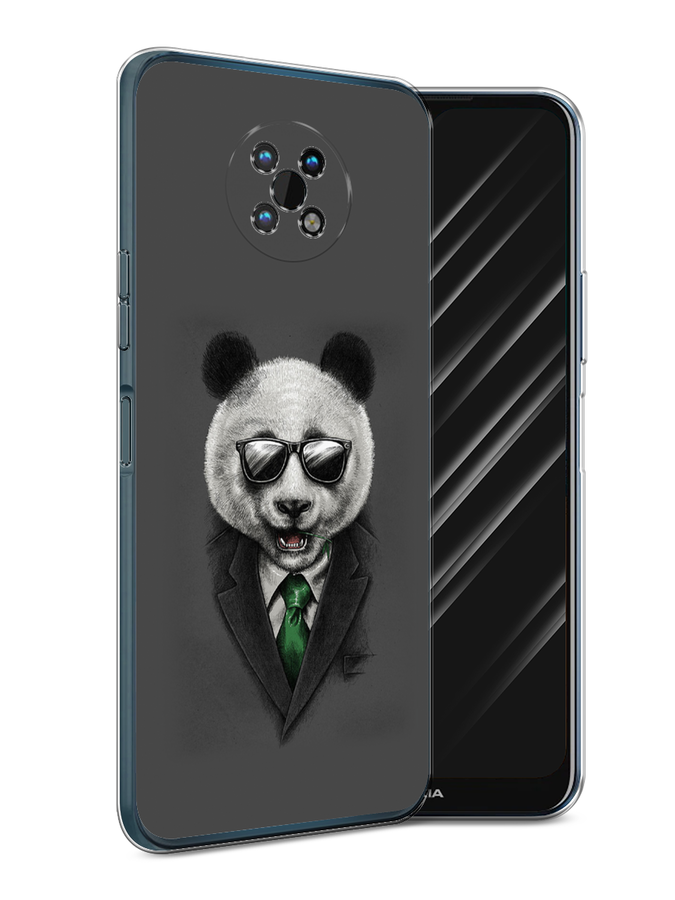 

Чехол Awog на Nokia G50 / Нокиа G50 "Деловая панда", Серый;зеленый, 124950-10