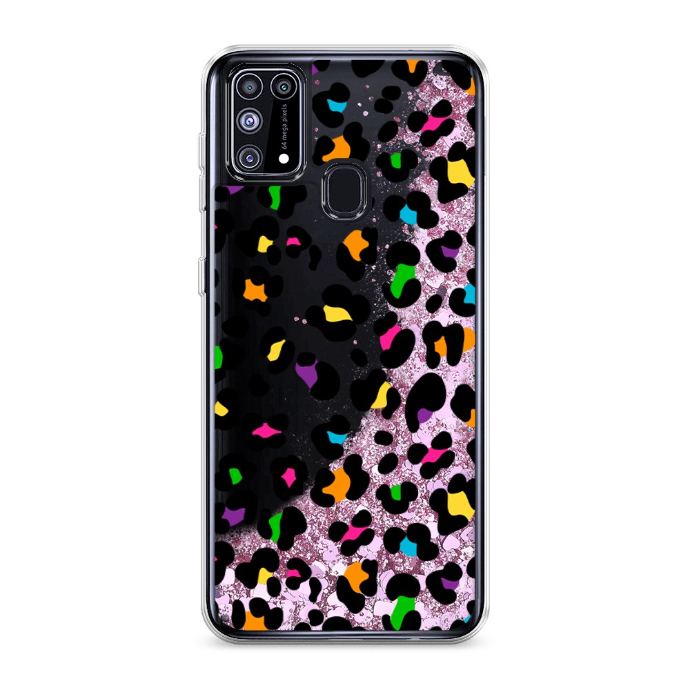 

Жидкий чехол с блестками "Яркий леопард" на Samsung Galaxy M31, 2100794-1