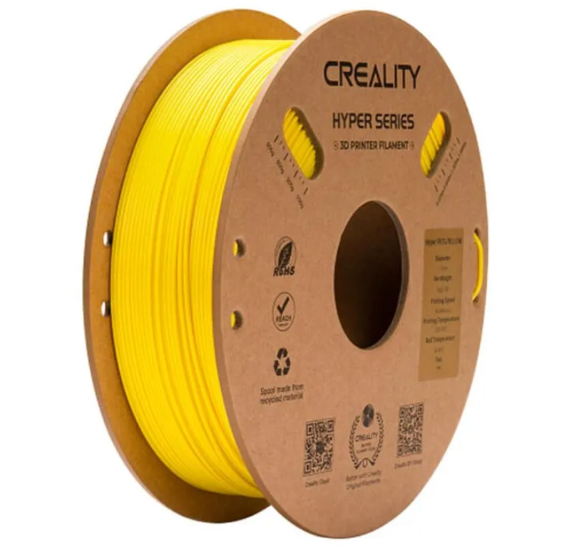

Катушка Hyper-PETG-пластика Creality 1.75 мм 1кг., желтая (3301030071), Hyper-PETG