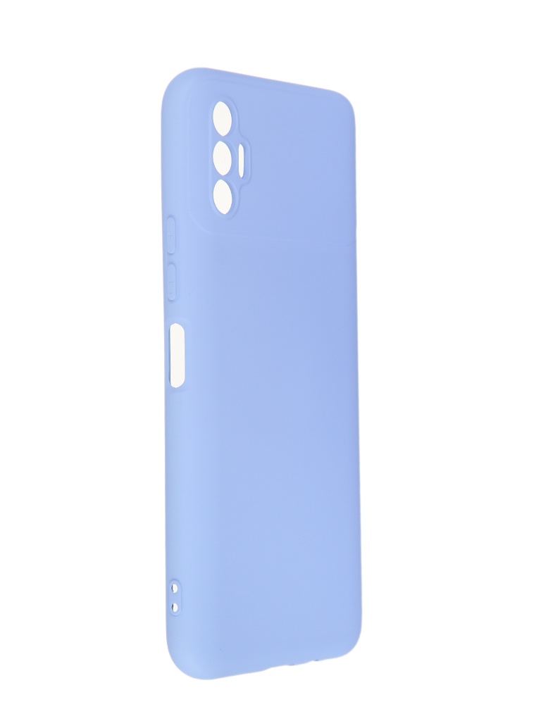 фото Чехол neypo для tecno spark 8p silicone 2.0mm light blue nsc53028