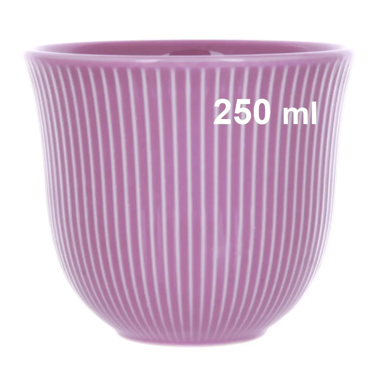 Чашка Loveramics Embossed Tasting Cup 250мл, цвет фиолетовый