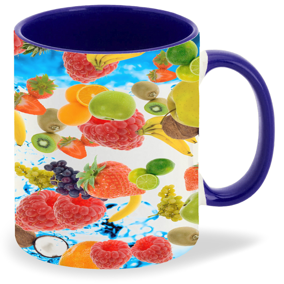 

Кружка CoolPodarok Фрукты и ягоды в воде, Фрукты и ягоды в воде