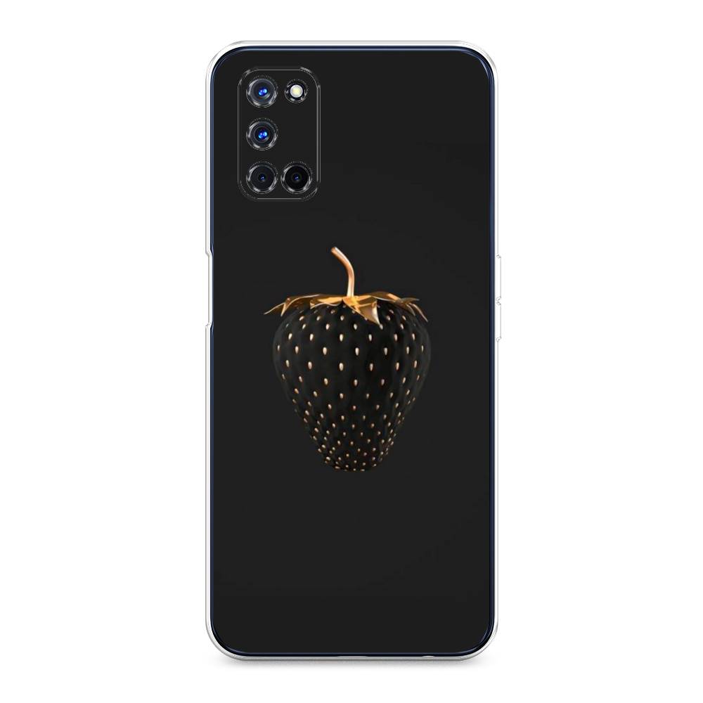 

Чехол Awog на Oppo A52 "Черно-золотая клубника", Разноцветный, 253150-10
